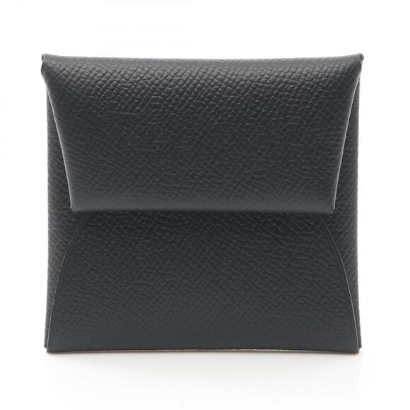 HERMES Black Leather Wallet - Picture 1 of 6